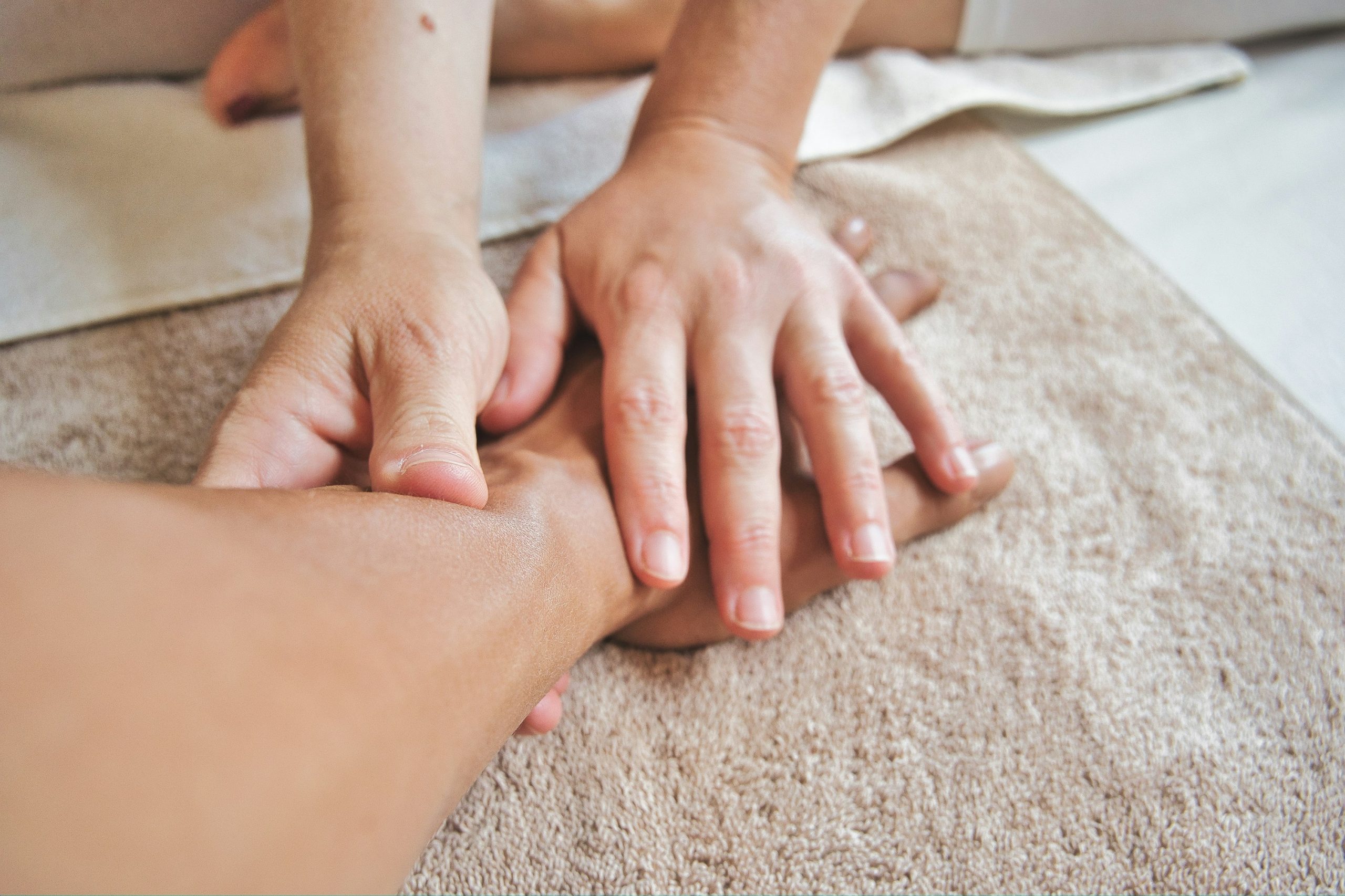 Physical therapist provides therapy