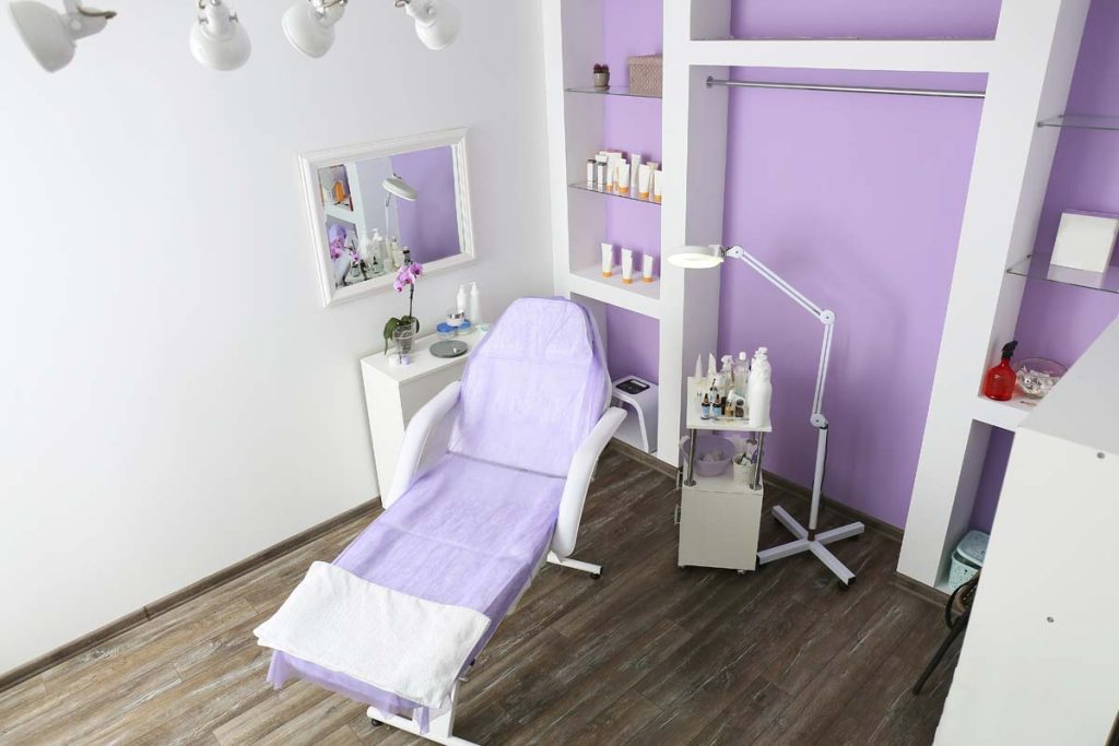 Esthetician suite